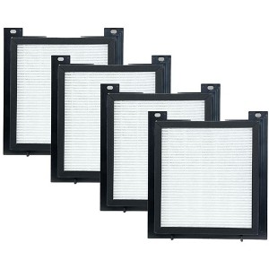 Nispira 3-in-1 HEPA Filter Replacement compatible with Solair Soltek Air 3500 Air Purifier. 4 Packs - 1 of 4