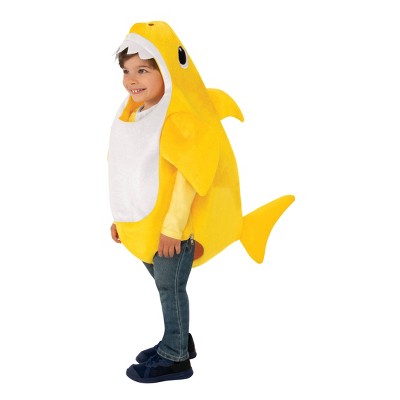 Toddler Baby Shark Yellow Halloween Costume 2T