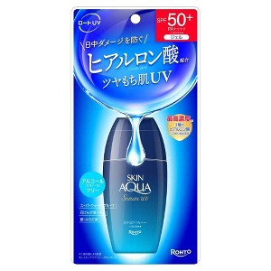 Skin Aqua Hyaluronic Serum UV SPF 50+ PA++++ [70g]  > Japan by Rohto Mentholatum | Sun Protection w/ Premature Aging Benefits - 1 of 4