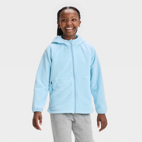 Kids' Polar Fleece Jacket - All In Motion™ Blue Xxl : Target