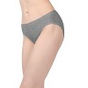 Memoi Combed Cotton Basic Hipster Panties 3 Pack - 2 of 4