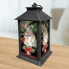 Briarwood Lane Winter Christmas Lantern 13.5" x 5.5" x 5.5" Holiday Bird Gathering For Christmas Lantern - 2 of 3