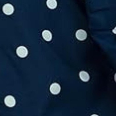 navy dots
