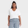 Women's Short Sleeve V-Neck 2pk Bundle T-Shirt - Universal Thread™ - image 2 of 3