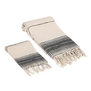 Olive & Linen Amber Linen Turkish Towel Set - 1 of 4