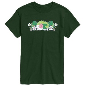 Men's - Pokémon - Shaymin Floral- Men's Short Sleeve Graphic T-Shirt Short Sleeve Graphic T-Shirt - 1 of 3