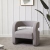 Anissa Barrel Back Accent Chair - SFV4789 - Safavieh Couture - 2 of 4