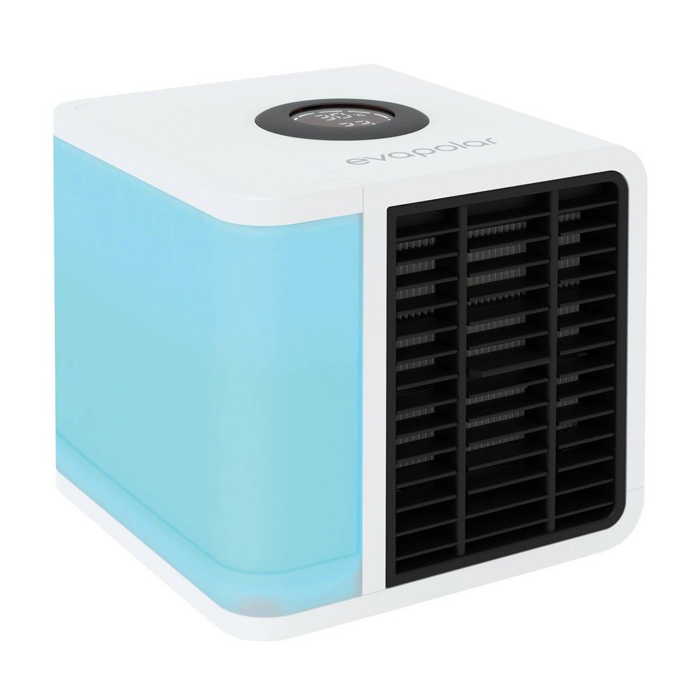 Evapolar evaLIGHT Plus Personal Air Cooler White: Portable Cooling Fan, Digital Temperature Control, 4 Speeds, Under 100 sq. ft.