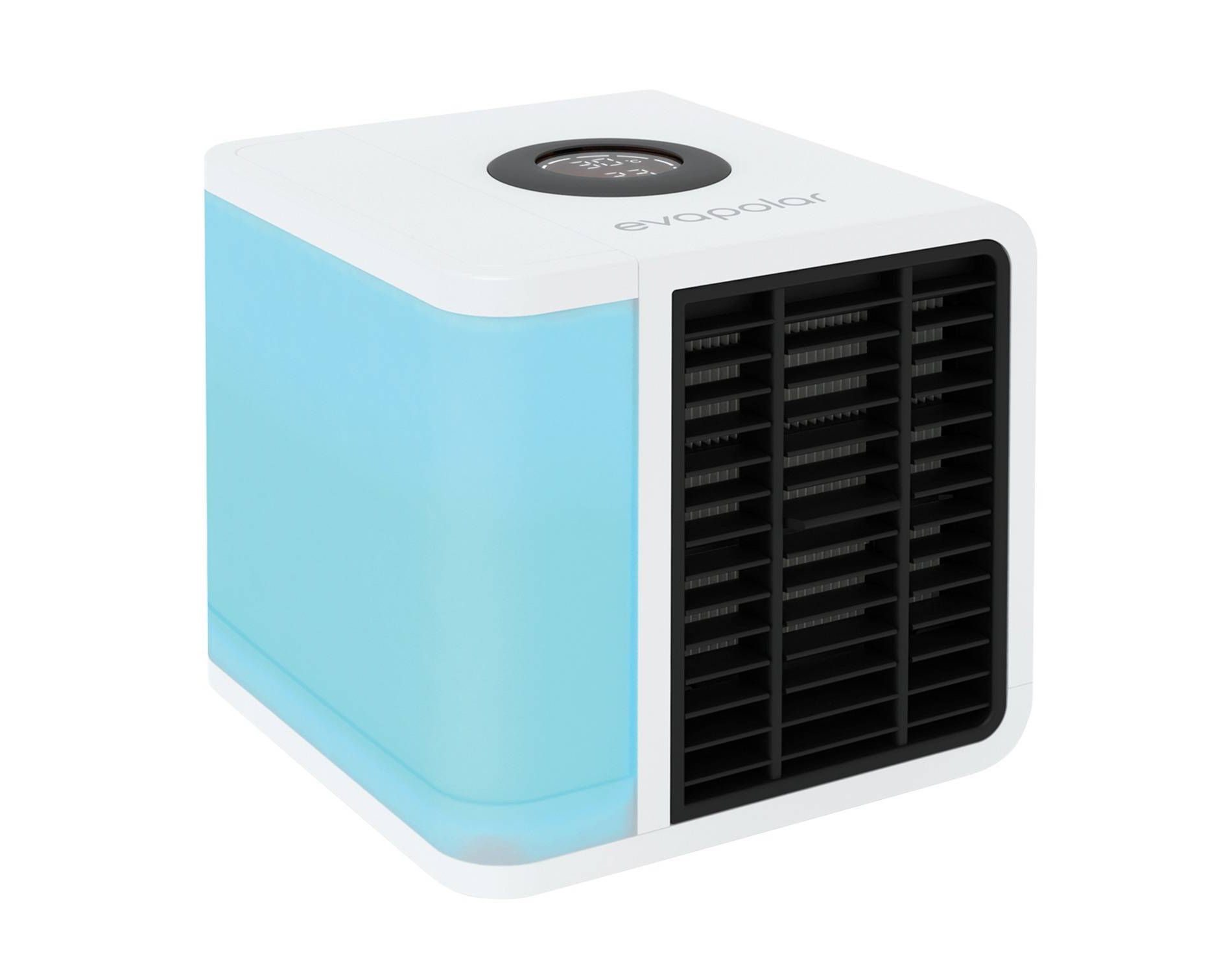 Evapolar evaLIGHT Plus Personal Air Cooler White: Portable Cooling Fan, Digital Temperature Control, 4 Speeds, Under 100 sq. ft.