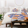 Deny Designs El Buen Limon Vase and Roses collection Duvet and Sham Set - 3 of 4