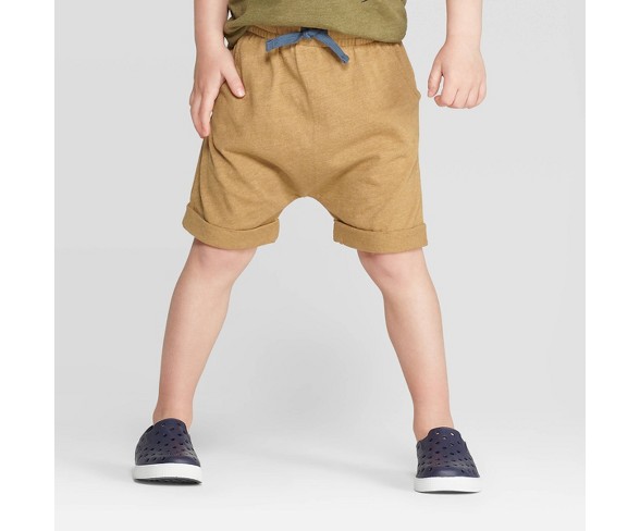 Toddler Boys' Pull-on Shorts - Cat & Jack Dusty Fig 12M