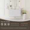 SEVOBAL Bathroom Vanities 36 Inch Sleek Floating Vanity: Resin Washbasin Whisper Quiet Soft Closing Storage, White, 35.43"*19.69"*22.44" - 3 of 4