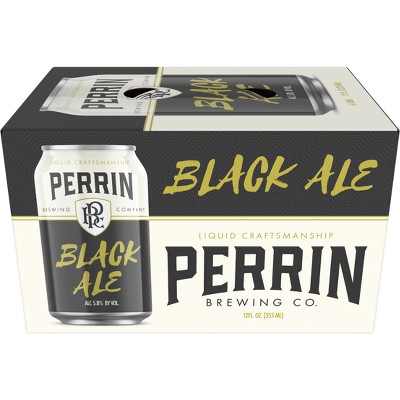 Perrin Black Ale Beer - 6pk/12 fl oz Cans