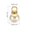 Unique Bargains Beautiful Designer DIY Jewelry Making Faux Pearl Pendants 100 Pcs - 2 of 4
