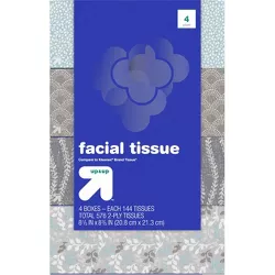 Facial Tissue - 4pk/144ct - up & up™