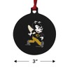 Emporia State University Secondary Logo Aluminum Holiday Christmas Tree Ornament - 3 of 4