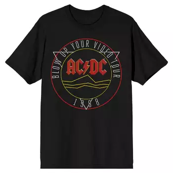 Acdc For Those To Rock Men's Black : Target
