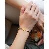 Sunflower Bracelet for Women Symbolizing Positivity Strength and Sunshine, Inspirational Gift with Adjustable Length - 2 of 4
