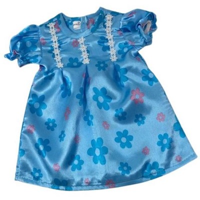 Doll Clothes Superstore Blue Flower Nightgown Fits Cabbage Patch Kid And Baby Dolls