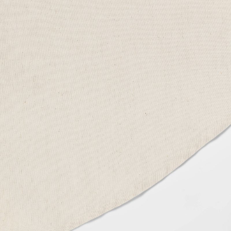 Cotton and Linen Blend Tablecloth - Threshold™, 3 of 4