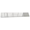 vidaXL Rabbit Cage Grey Galvanized Steel Large Expandable Rabbit Cage - 2 of 4
