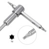 Unique Bargains CR-V Steel Fast-Spinning Adjustable Sliding T-Handle Torx Star Wrench - 4 of 4
