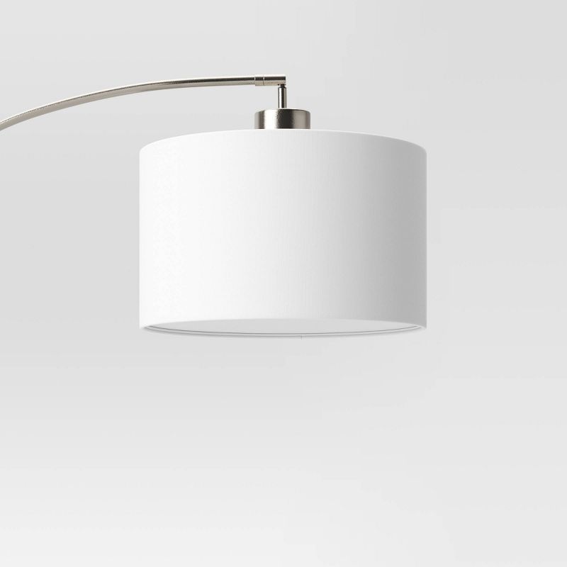 Arc Floor Lamp Silver - Threshold™, 5 of 6