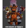 Five Nights at Freddy's Freddy Fazbear Shadow Boy's Charcoal Heather T-shirt - 2 of 3