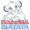 Men's Lion King Simba Hakuna Matata Stars and Stripes T-Shirt - 2 of 4