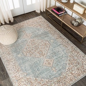 Lila Modern  Medallion Area Rug  - JONATHAN Y - 1 of 4