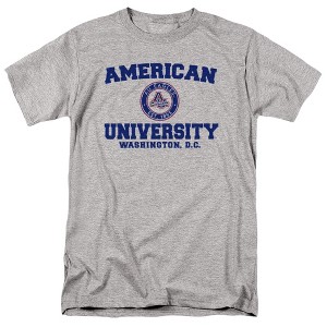 Men's American University Official Circle Logo T-Shirt - 1 of 4