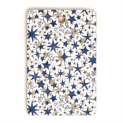 Marta Barragan Camarasa Starry sky of stars B Cutting Board Rectangle -Deny Designs