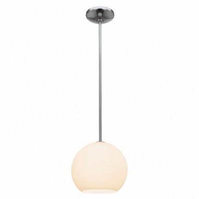 Access Lighting 1 - Light Pendant in  Brushed Steel