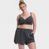 Women's French Terry Fleece Lounge Shorts - Wild Fable™ - 3 of 3