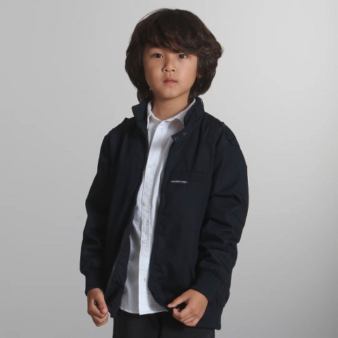 Members Only Boy's Iconic Racer Jacket - Black, 3T