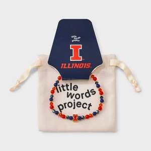 Little Words Project University of Illinois Beaded Bracelet - 1 of 4