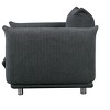 CAVINAS Single Sofa Accent Chair Fabric Cotton Linen Chair Modern Upholstered 1-seater Sofa Couch for Apartment and the Living Room - 4 of 4