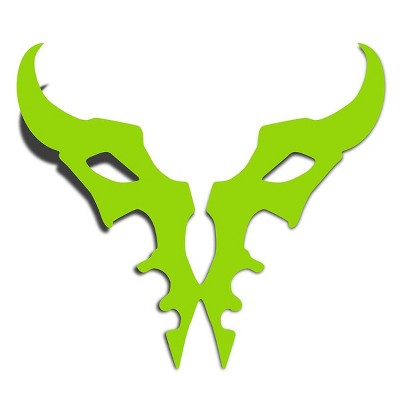 JINX Inc. World of Warcraft: Legion 5" Die Cut Vinyl Decal Sticker: Legion Icon, Green
