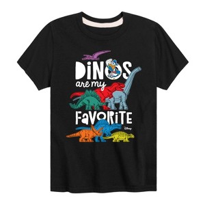 Boys' - Disney - Mickey Dinos Are My Favorite Short Sleeve Graphic T-Shirt - 1 of 4