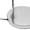 Creekwood Home Vista 66" Modern Arched Brushed Nickel Floor Lamp - 3 of 4