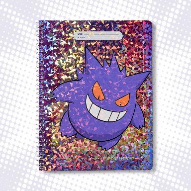 Mead 8"x10.5" College Ruled Pokémon Trapper Keeper Notebook Gengar 80 Pages - Pokémon x Target