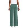 Lands' End Women's Cupro Knit Mid Rise Wide Leg Pants - 2 of 3
