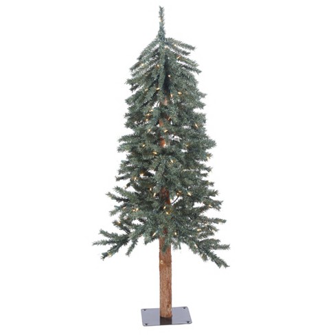 Vickerman Natural Bark Alpine Artificial Christmas Tree : Target