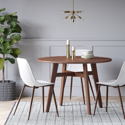 Project 62 Dining Room Tables Target, Astrid Mid Century Round Dining Table With Extension Leaf Project 62tm