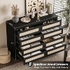 Rattan 8 Drawer Dressers & Chest of Drawers for Bedroom, Dresser Storage for Nightstands, TV Stands, Living Room, Entryway, Hallway, Cloakroom - 4 of 4