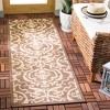 Courtyard CY2663 UV & Stain Resistant Non-Shedding Power Loomed Indoor/Outdoor Rugs - Safavieh - 2 of 4