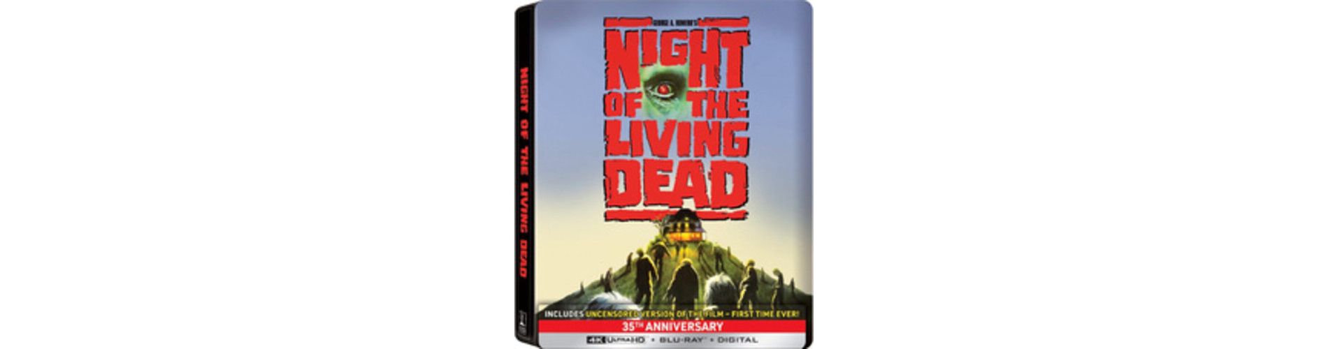 Night of the Living Dead (1990) (4K Ultra HD + Blu-ray + Digital Copy) (SteelBook) (4K/UHD)