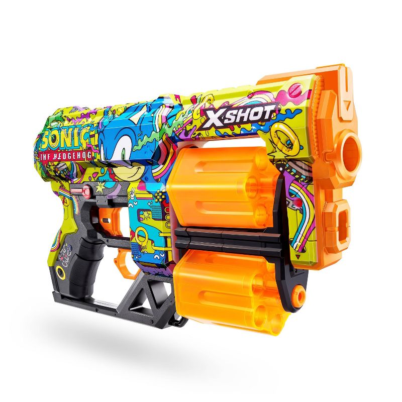 X-Shot Skins Sonic Hyper Spike Dread Dart Blaster, 4 of 7