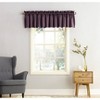 54"x18" Sun Zero Room Darkening Seymour Rod Pocket Curtain Valance - 4 of 4