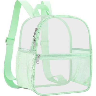 Clear Small Backpack  Transparent Backpack for Concert, Beach, Work, Travel & Sporting